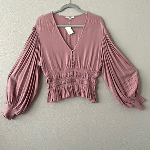 Peasant Ruffled Top